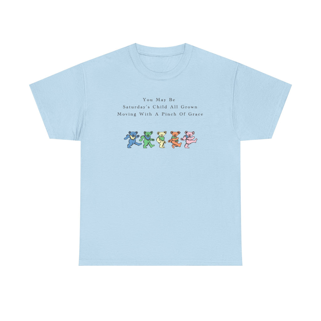 Dancing Bears With Lyrics Tee | Grateful Dead inspired band shirt