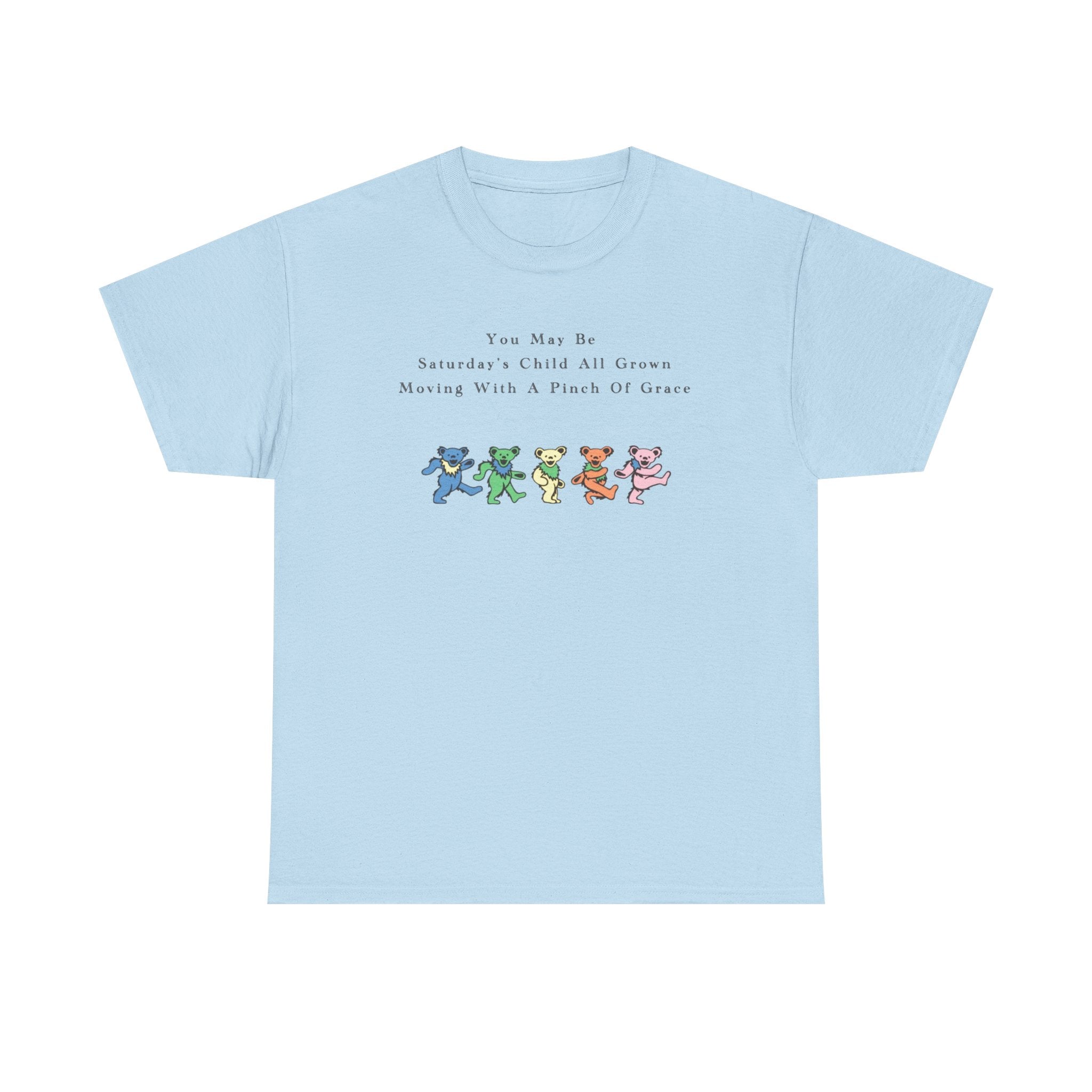 Dancing Bears With Lyrics Tee | Grateful Dead inspired band shirt