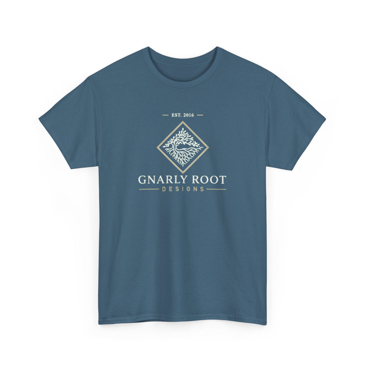 Gnarly Root logo tee | Graphic T-Shirt, botanical root illustration